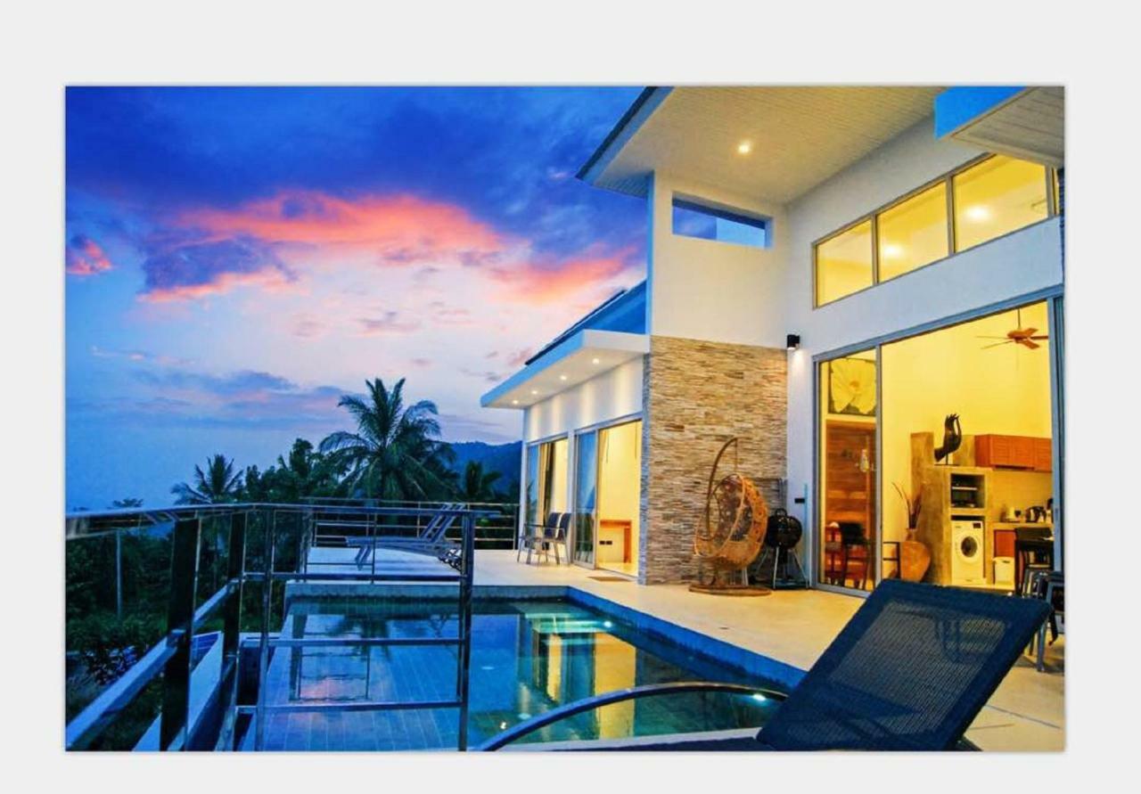 Perfect Sea View Mountain Villa Koh Samui Chaweng Dış mekan fotoğraf