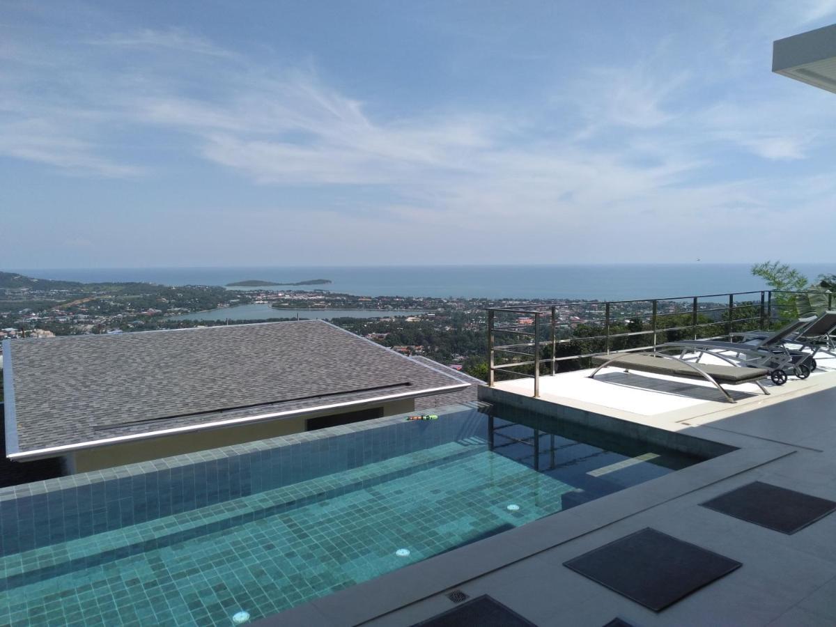 Perfect Sea View Mountain Villa Koh Samui Chaweng Dış mekan fotoğraf