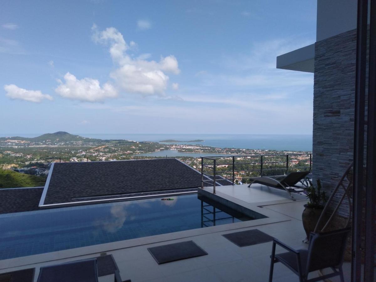 Perfect Sea View Mountain Villa Koh Samui Chaweng Dış mekan fotoğraf